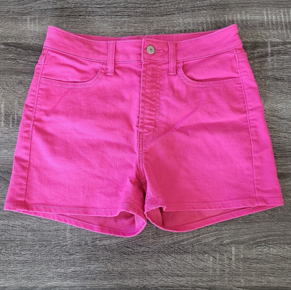 NEW Old Navy High Waisted Wow Jean Shorts - Pink
